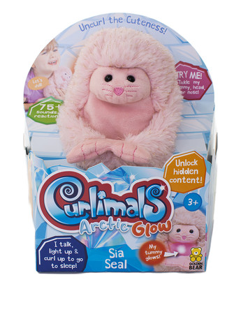 Інтерактивна іграшка Морський котик Сіа, 20х13, 7х22 см Curlimals (260494337)