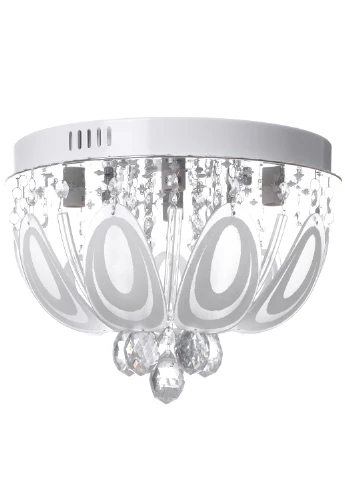 Люстра стельова торт з підсвічуванням велика розумна BCL-652S/4 E14 + LED RGB Brille (251290917)