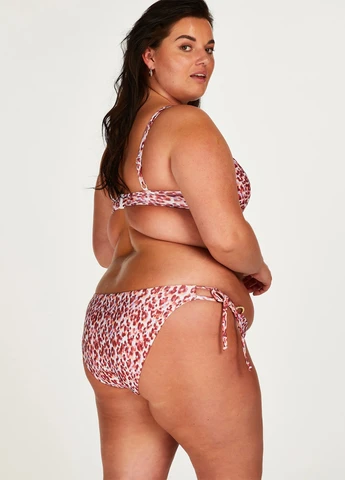 Цветные купальные трусики-плавки с абстрактным узором Hunkemoller