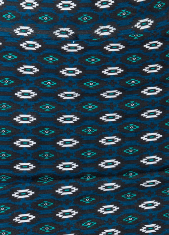 Темно-синяя кэжуал с геометрическим узором юбка LFT
