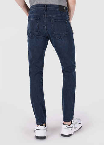 Темно-синие демисезонные скинни джинси Colin's