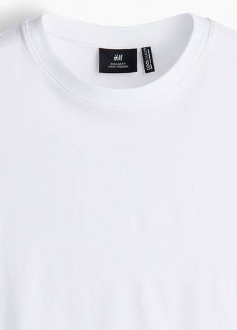 Белая футболка H&M