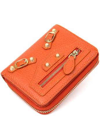 Жіночий шкіряний гаманець 9,5х12,3х3 см Guxilai (242189313)