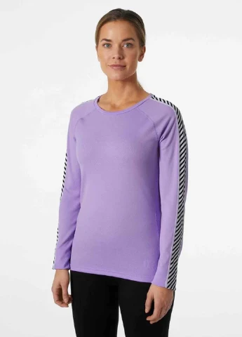 Термолонгслив 49413-699 Helly Hansen Lifa Active Stripe Crew Violet (367205659)
