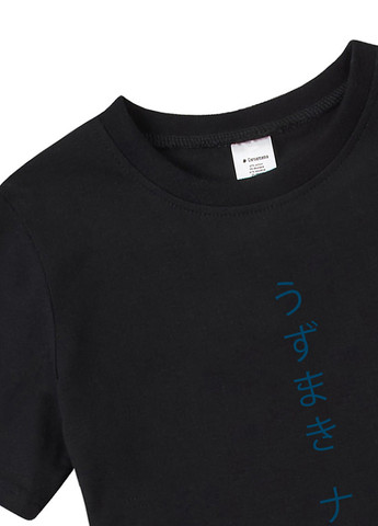 Чорна демісезонна футболка Garnamama