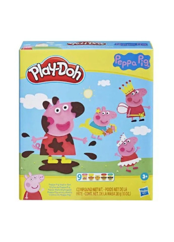 Набір для творчості Play-Doh Свинка Пеппа стильний сет (F1497) Hasbro (254066562)