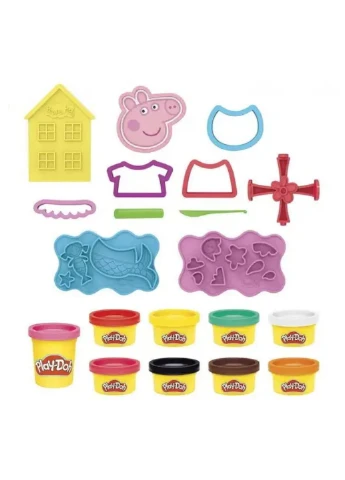 Набор для творчества Play-Doh Свинка Пеппа стильный сет (F1497) Hasbro (254066562)