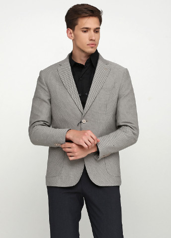 Пиджак Moscanueva с длинным рукавом однотонный светло-коричневый деловой