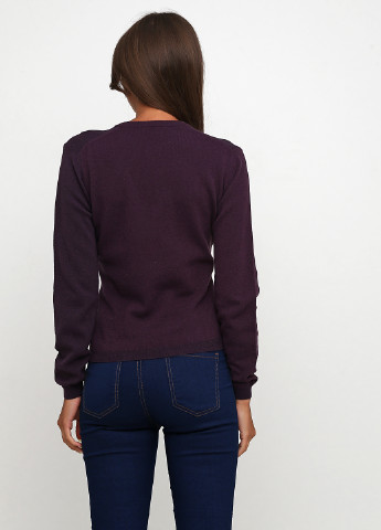 Фиолетовый демисезонный пуловер пуловер Sassofono