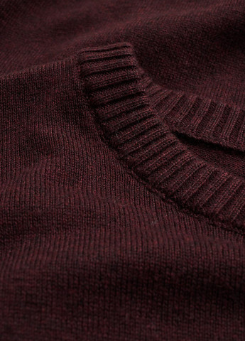Темно-бордовый зимний свитер джемпер C&A
