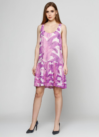 Фиолетовое кэжуал платье Juicy Couture с рисунком