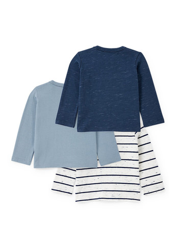 Разноцветный демисезонный кэжуал лонгслив C&A однотонный