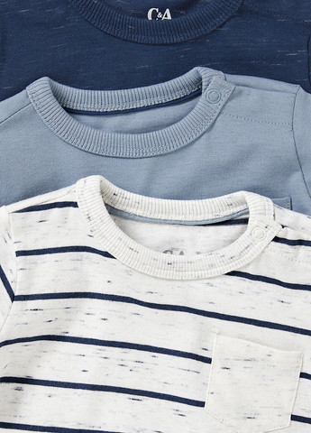 Разноцветный демисезонный кэжуал лонгслив C&A однотонный