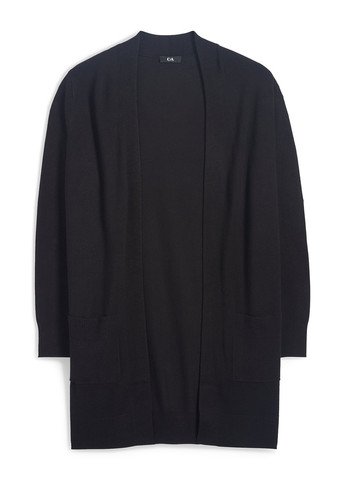 Черный демисезонный кардиган C&A