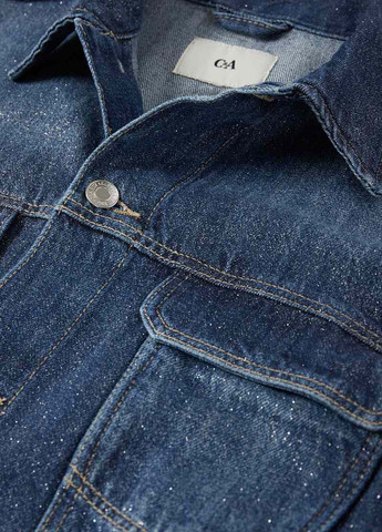 Сіро-синя демісезонна куртка C&A