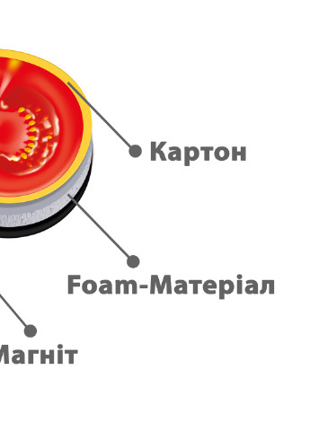 Игра магнитная "Пицца" VT3004-02 (укр) Vladi toys (233409303)