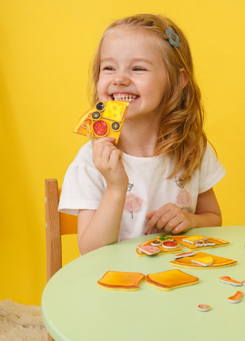 Игра магнитная "Пицца" VT3004-02 (укр) Vladi toys (233409303)