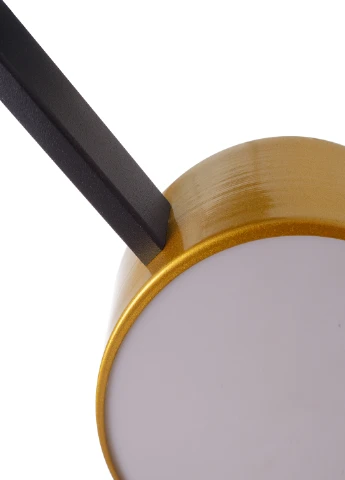 Світлодіодна люстра BR-01 642C/5 LED 75W BK/G Brille (251891811)