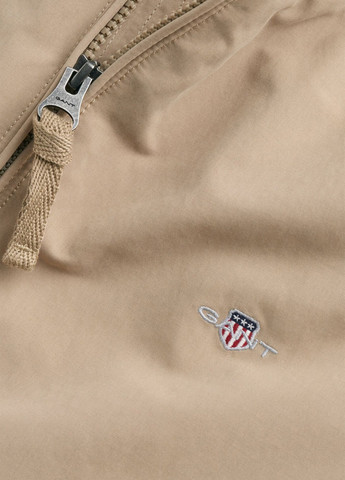 Бежева демісезонна куртка Gant