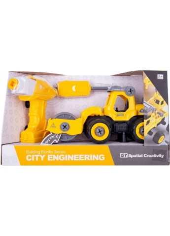 Конструктор Каток с электродвигателем (CJ-1365033) DIY SPATIAL CREATIVITY (251222554)