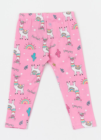 Малиновий літній комплект (футболка, легінси) Ляля