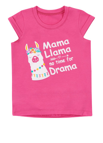 Малиновий літній комплект (футболка, легінси) Ляля