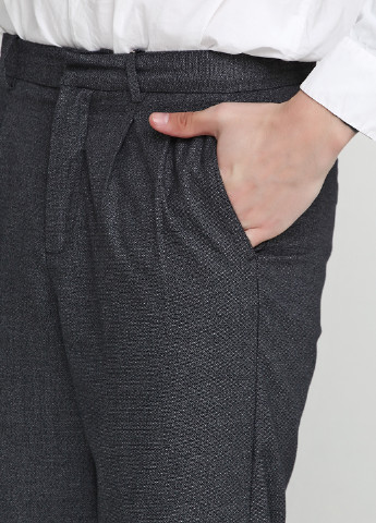 Серые кэжуал демисезонные брюки Springfield
