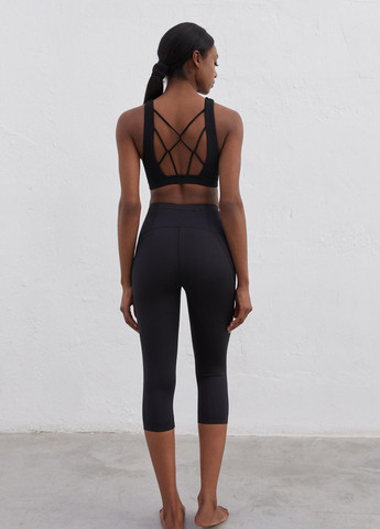 Черные демисезонные леггинсы Dash&Stars