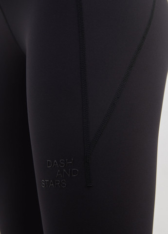 Черные демисезонные леггинсы Dash&Stars