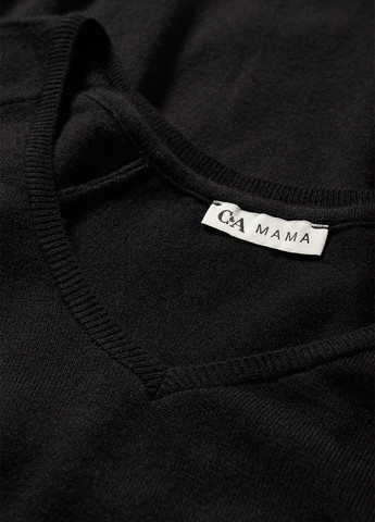 Чорний демісезонний пуловер для вагітних пуловер C&A