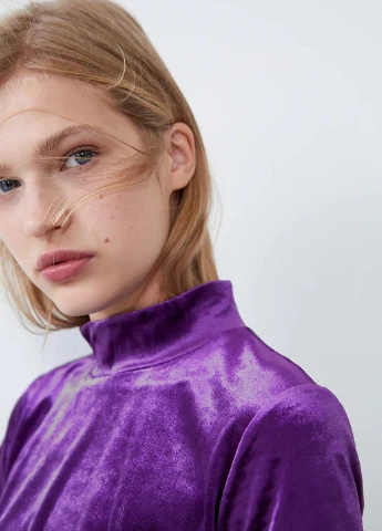 Топ лето,фиолетовый, Zara (243390007)