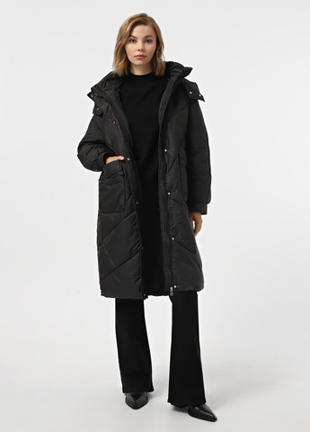 Черная демисезонная куртка Braska 91-2051/301