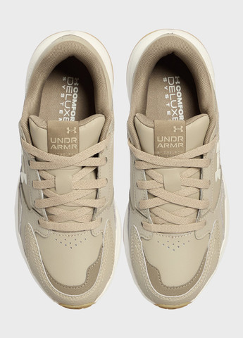 Светло-коричневые всесезонные кроссовки Under Armour