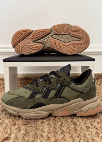 Хакі Осінні кросівки No Brand