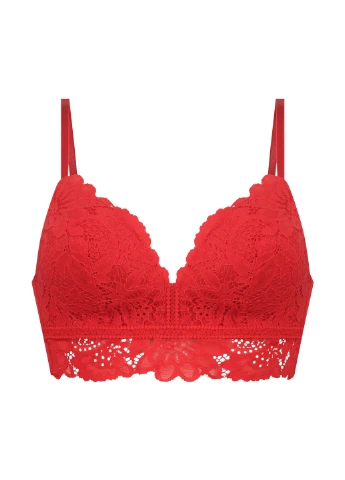Красный бюстгальтер Hunkemoller полиамид