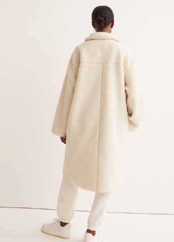 Світло-бежеве демісезонне Пальто однобортне H&M