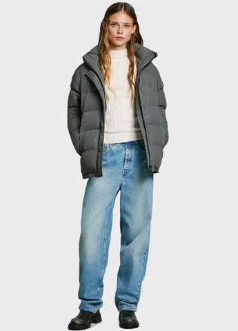 Темно-сіра зимня куртка Pepe Jeans