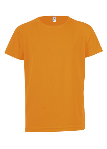 Оранжевая демисезонная футболка с коротким рукавом Sol's