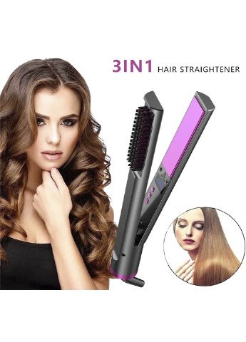Випрямляч для волосся 3в1 Hair Straightener 3in1 XO (253784203)