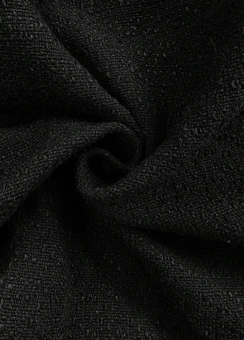 Черно-белое кэжуал платье а-силуэт SHEIN однотонное