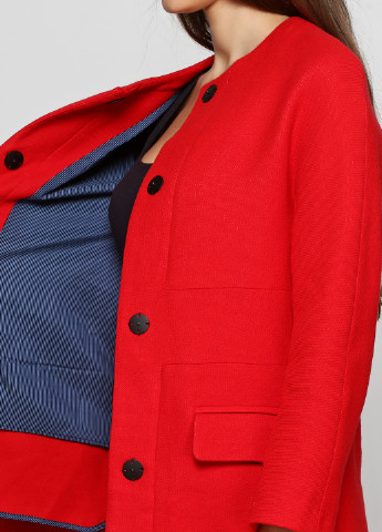 Красное демисезонное Пальто Zara