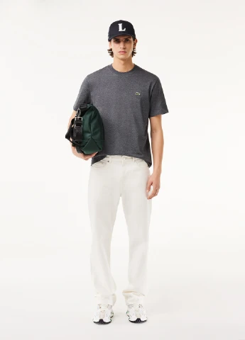Серая футболка Lacoste