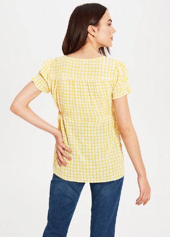Жовта літня блуза для вагітних LC Waikiki