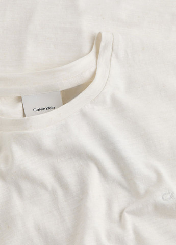 Белая футболка Calvin Klein