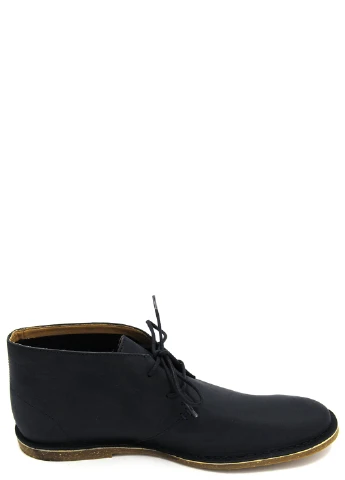 Синие осенние мужские ботинки дезерты Clarks