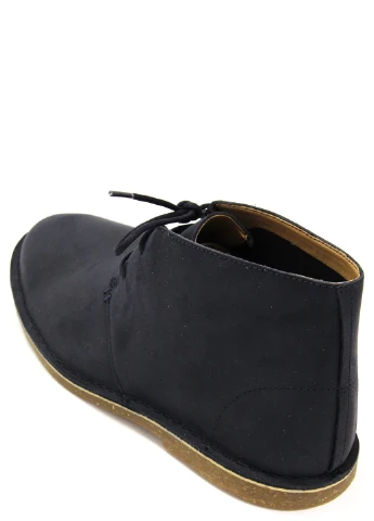 Синие осенние мужские ботинки дезерты Clarks