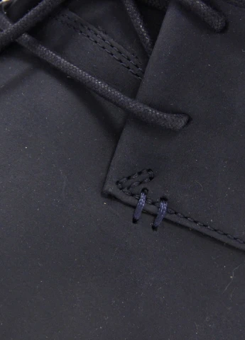 Синие осенние мужские ботинки дезерты Clarks