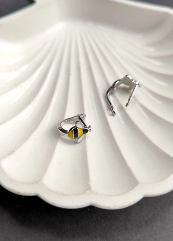 Сережки Silver Flame (317284859)