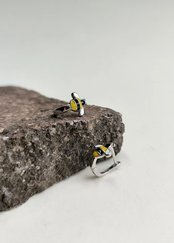 Сережки Silver Flame (317284859)