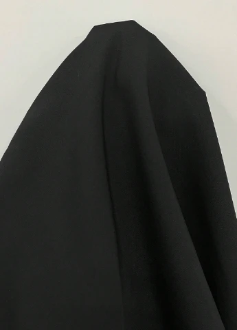 Черное кэжуал платье а-силуэт SHEIN однотонное